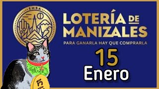 Resultado LOTERIA DE MANIZALES Miercoles 15 de Enero de 2025