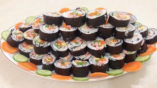 Làm Cơm cuộn đơn giản ngon tại nhà