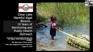 Clear Lake Harmful Algal Blooms : Sarah Ryan Big Valley