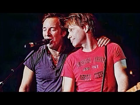 Bruce Springsteen Jon Bon Jovi Richie Sambora Hungry Heart New Jersey 1999