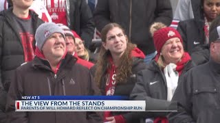 View from the stands: Parents of Will Howard reflect on championship run