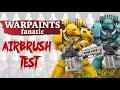 Testing WARPAINTS FANATIC from The Army Painter with the Airbrush!