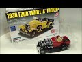 lindberg 1933 ford model a pickup part 2 final