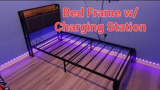 LIKIMIO Twin Bed Frames, Storage Headboard with Charging Station (Honest Review)