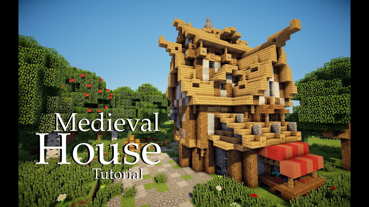 17 Small Medieval House Schematic Minecraft Map