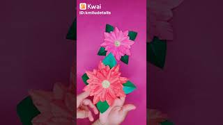 Flores decorativas de papel 🌸 DIY Crafts paper flowers