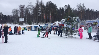 Сноупарк на горнолыжном курорте Завьялиха. Snowpark.