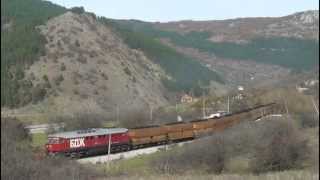 BDZ Cargo ludmilla 07 065 - heavy freight: Full Video