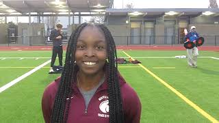 SPU WOMEN'S TRACK: Aniya Green (April 5, 2024)