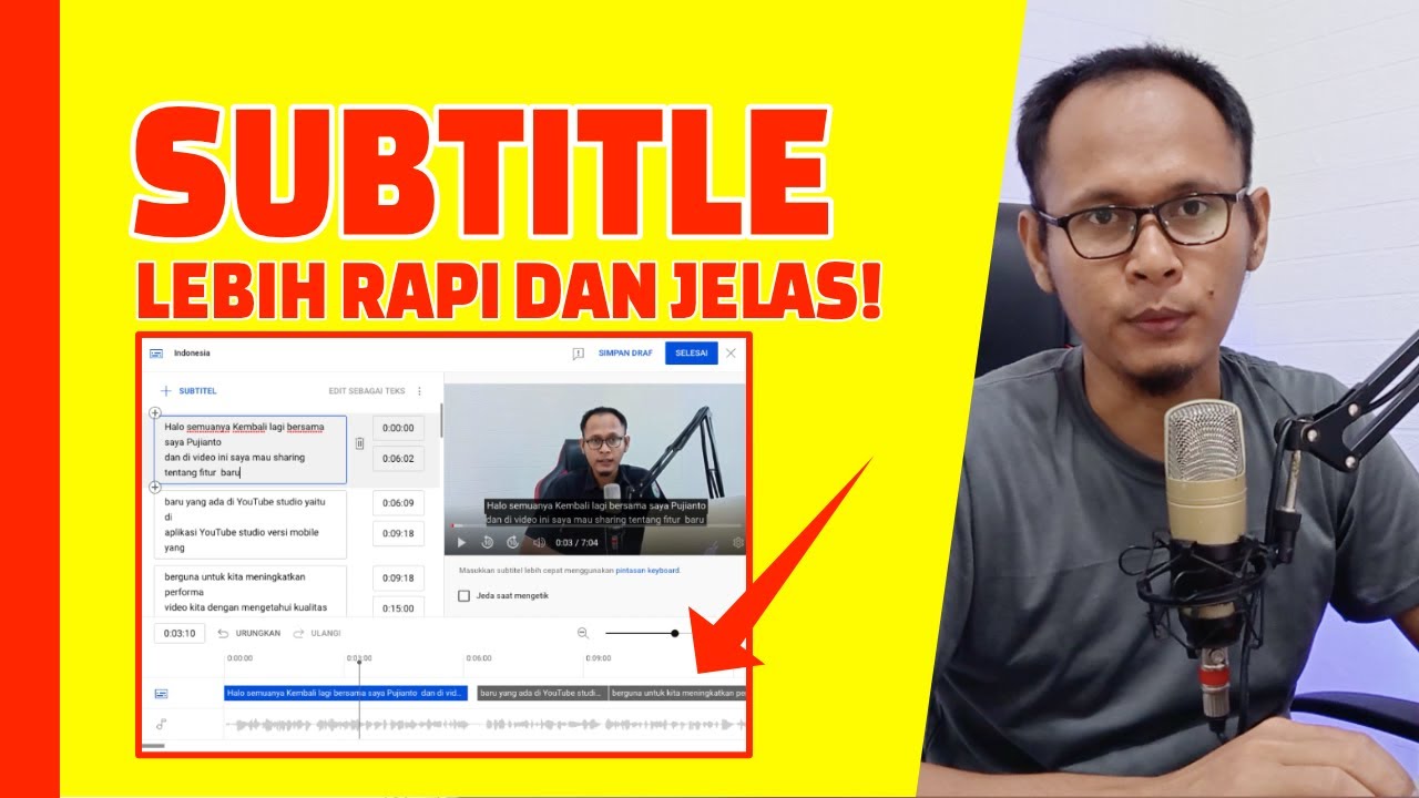 Cara Membuat Subtitle Di Video Youtube Otomatis - YouTube