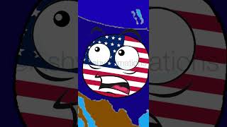 American History in 57 Seconds | #countryballs