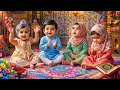 🌙 Bismillah Alhamdulillah Subhanallah Astaghfirullah 🌸 Kids Islamic