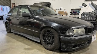 BMW E36 Becomes A Two Seater!