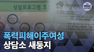 [대구MBC뉴스] 폭력피해 이주여성 상담소 재지정 추진