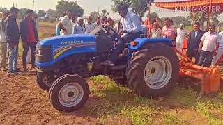 Sonalika 32hp tractor 42blades Rotavator