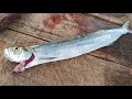 Dorab Wolf Herring Fish Cutting by Mr Dulaj 🇱🇰 | Wolf Herring Fish Cutting | කටුවල්ලා