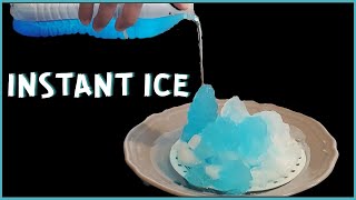 How to make Instant Ice | Instant water freezing | Easy Science experiments for Kids