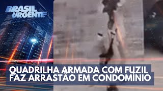 Arrastão em condomínio e joias avaliadas em R$ 3 milhões roubadas | Brasil Urgente