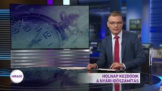 Holnap kezdődik a nyári időszámítás