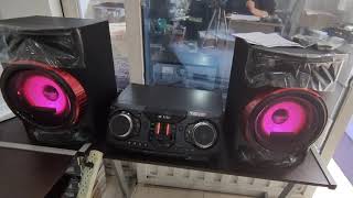 Unboxing Equipo mini LG Xboom CL87 2350W Bluetooth - Karaoke - Radio FM