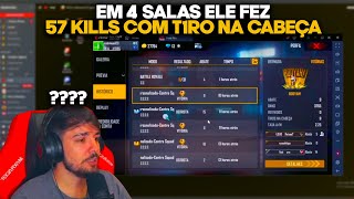 WEED PEDIU PRA VER TELA DE UM PLAYER QUE FEZ 57 KILLS EM 4  SALAS COM T1R0 NA CABEÇA!!!