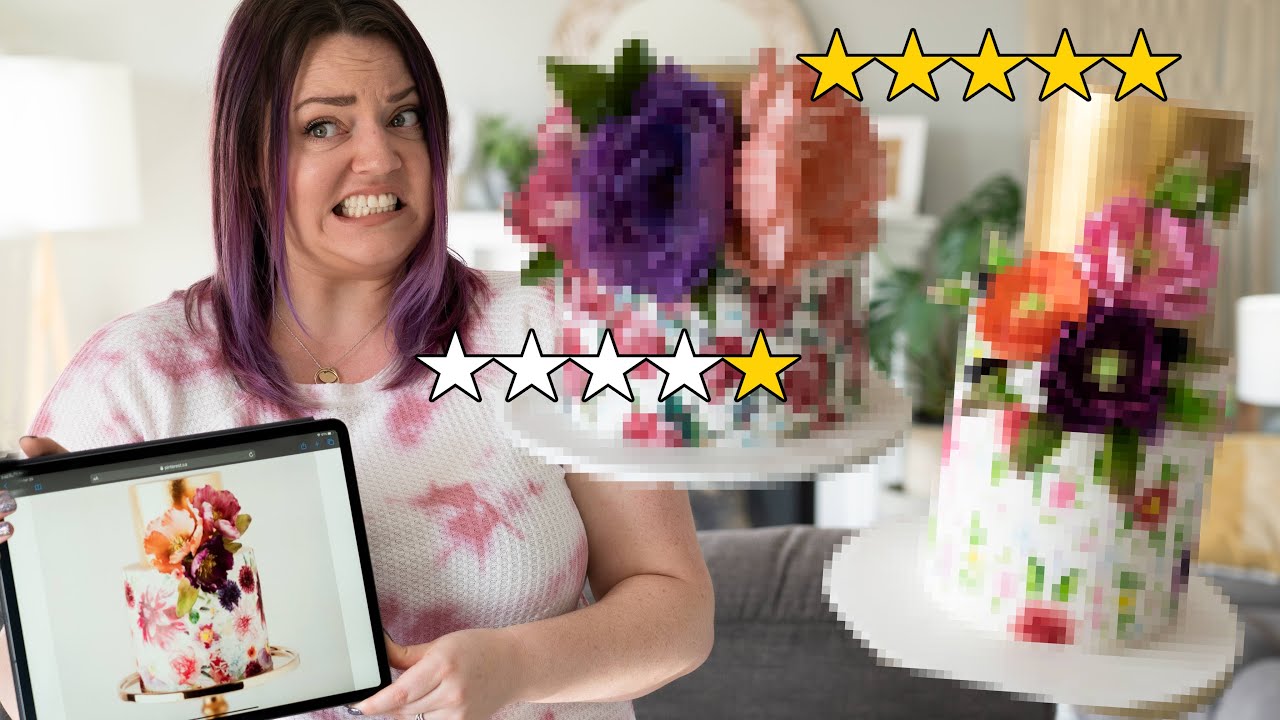 I Ordered Wedding Cakes From 1 Vs 5 Star Bakery Youtube