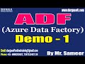 ADF (Azure Data Factory) tutorials || Demo - 1 || by Mr. Sameer On 15-03-2023 @7AM IST