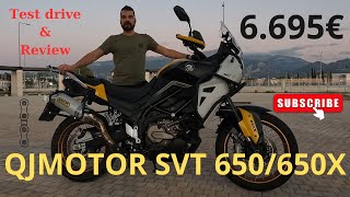 QJMOTOR SVT 650/650X. Κινέζος με λίγο Ιάπωνα(V-strom) και λίγο Ευρωπαικό στυλ (Design)