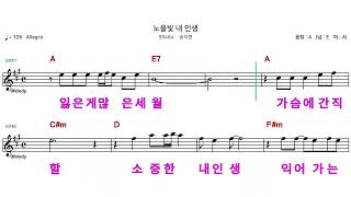 (MR)  노을빛 내인생  - 송지현