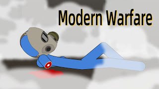 【W-A】Modern warfare: Two-Face Stickman Animation
