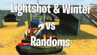 Lightshot \u0026 Winter vs Randoms