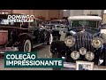 Rei dos carros antigos: brasileiro tem coleção com 150 relíquias automobilísticas