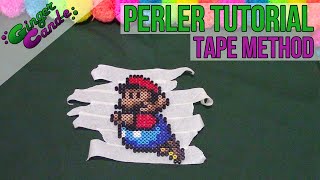 Tape Method - [Perler Tutorial] | @GingerCandE
