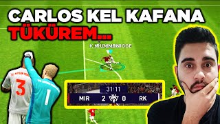 CARLOS BEY NE YAPIYORSUNUZ??! 7 GOLLÜ DEV MAÇ! EFOOTBALL PES 2021 MOBILE