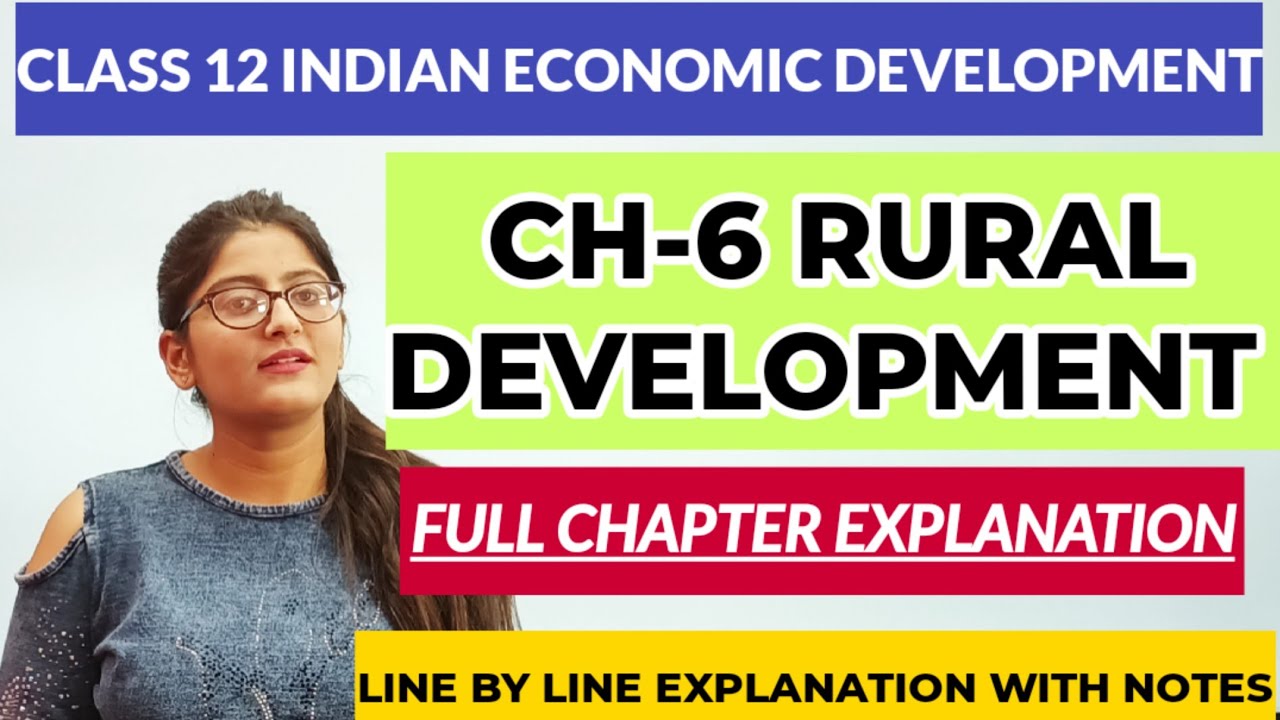 Rural Development|Class 12| Indian Economic Development| Detailed ...