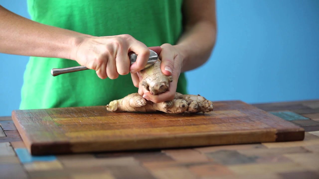 How To Prep Ginger Youtube