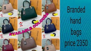 Branded hand bags with low price                                  #prices  only 2300