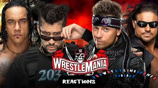 WWE WrestleMania 37 reactions: Bad Bunny & Damian Priest vs The Miz & John Morrison