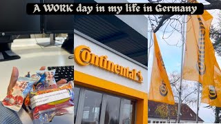 A day in my life as a Working Student in Continental-Germany🇩🇪 |Daily Kannada Vlog |Worklife balance