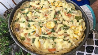 Baked veggies in white sauce In Tamil | சுவையான காய்கறி கலவை