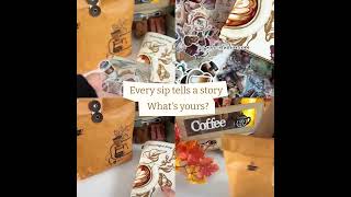 Froth up your journal, 220+ coffee scrapbook items, brewtiful day pack has limited stock