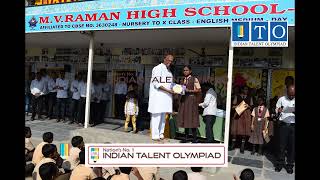 ITO Best Olympiad Performer School from ATMAKUR(A),TELANGANA