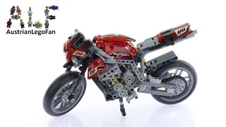 Lego Technic 8051 Motorbike - Lego Speed Build Review