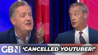 Piers Morgan believes in 'ABSOLUTELY NOTHING': Nigel Farage SLAMS 'cancelled Youtuber'