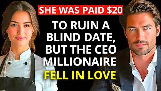 SHE WAS PAID $20 TO RUIN A BLIND DATE ā BUT THE MILLIONAIRE CEO FELL IN LOVE