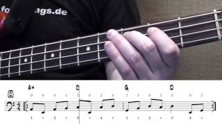 Four Strings Supplementary Lesson #7.5 - Almost Blue