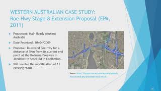 Best practice adaptive management criteria in EIA