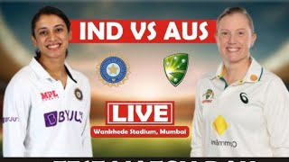 INDIA vs Australia women cricket|mindblowing today test match|