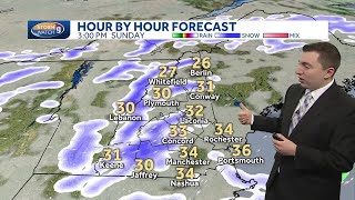 Video: Breezy with the chance for a few snow squalls later today