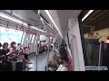 smrt alstom r151 881 882 train ride from lakeside to outram park